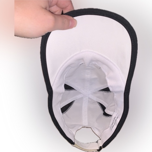 Oracle Racing White Black Cap Hat Mesh Inserts Adjustable Wicking Lightweight OS - Picture 8 of 9